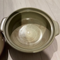 万古烧 银峰 土锅(深锅) 7号 の画像