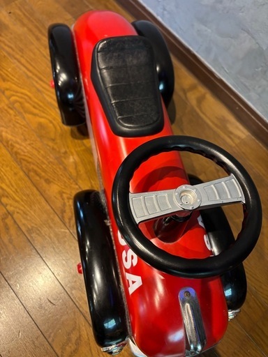 子ども用 乗用玩具 足けり車 赤 キッズカー　レッド