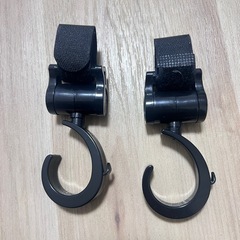 フック・ベビーカー用ブランケット止めクリップ2セットの画像