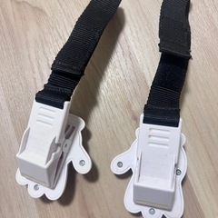 フック・ベビーカー用ブランケット止めクリップ2セットの画像
