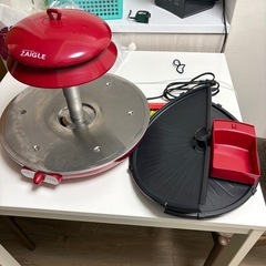 【美品・付属品完備】ザイグル（ZAIGLE）赤外線ロースター・無煙焼肉グリルの画像