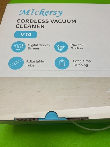 未使用品　掃除機