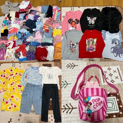 ♡‼︎子供服まとめ売り99点　80〜150サイズ(^-^) 80 90 95 100 まとめ売り 男の子 保育園 キッズ 服 19点セット - メルカリ