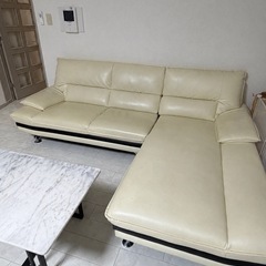 【交渉中】3人掛け　カウチソファー【中古美品】 カウチソファー(3人掛け) (N H) てだこ浦西のソファ《3人掛けソファ