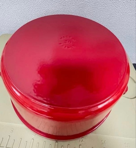 値引き交渉可【極美品】ストウブ（staub）30cm チェリーレッド