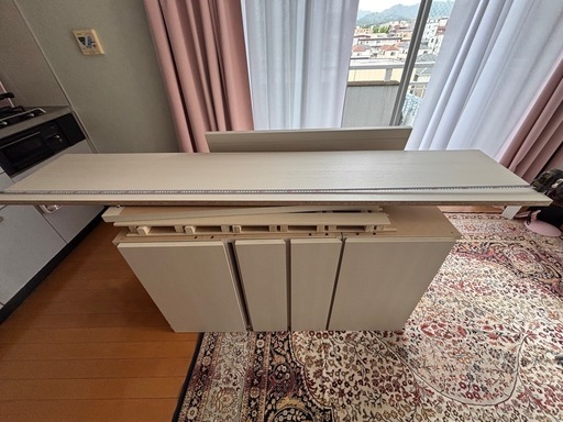 ニトリ　チェストベッドフレームシングルサイズ フラットヘッドボード