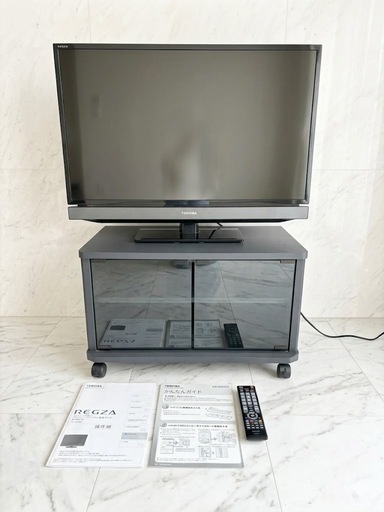 TOSHIBAテレビ・テレビ台売ります。 TOSHIBA REGZA& テレビ台 (suke) 洗足のテレビ《液晶テレビ》の中古