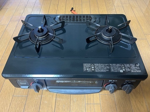 リンナイ/グリル付きガステーブル(Siセンサーコンロ) 22H147 ジ6 Rinnai リンナイ 都市ガス用 グリル付きガステーブル Si 