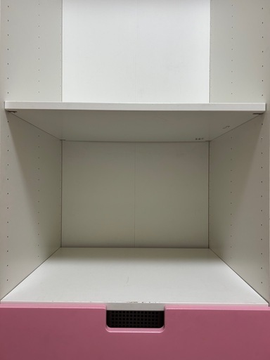 萩原 ハンガーラック KR-3368PI スモーキーピンク ポールハンガー IKEA STUVA 高さ193cm ハンガーラック 収納 ホワイト/ピンク