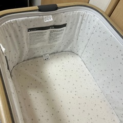 HZDMJ ベビーベッド　グレー☆おまけ付☆
の画像