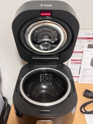 【美品】ティファール 遠赤外線IH炊飯器 3.5合