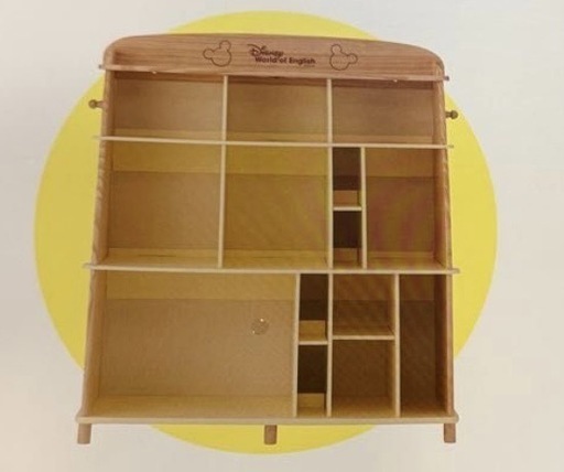 ディズニー英語システム棚DWE (Koparu) 東山田の収納家具《本棚》の