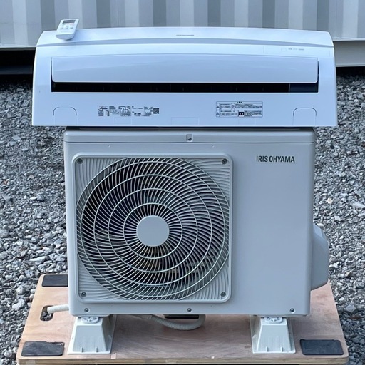 美品！高年式 ! !◇アイリスオーヤマ 6畳用 2025年 いたわりエコ 内部洗浄モード100V IRA-2206R 洗浄済み ! 保