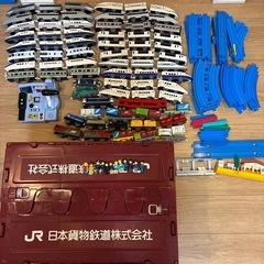 プラレール＆レール＆プラキッズ＆折りたたみコンテナの画像