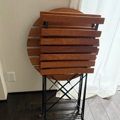 ［決定］折りたたみ式ガーデンテーブルセットの画像