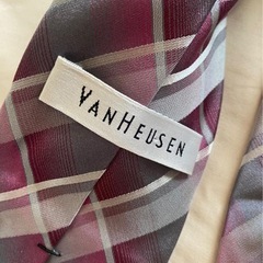 van heusen necktie ネクタイ グレーの画像