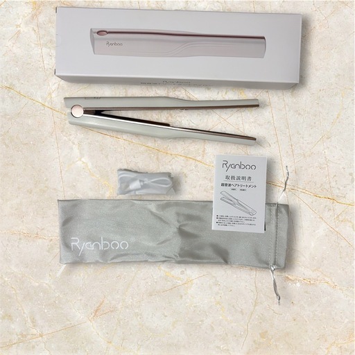 新品 超音波ヘアアイロン トリートメント 浸透ケア ツヤ髪 サロン級