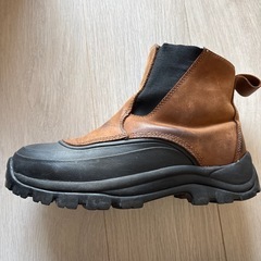 Lands' End サイドゴアブーツ ブラウンの画像