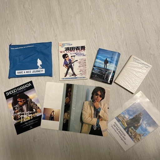 浜田省吾1982年冊子 PROMISED LANDプロモーション用ブックレット他