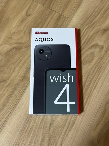 AQUOS wish 4 Black 新品　未使用品　docomo docomo AQUOS wish 4 ブラック 本体 【公式通販】