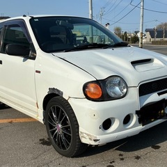 アルトワークス！希少！車検一年付き！5MT!ETC！ターボ！4WDオーディオ！込み込み車！の画像