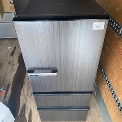 NO C46🌈福岡市内配送設置無料✨🌈冷蔵庫 ウッドブラック AQR-SV27N(K) [幅60cm /272L /3ドア /右開きタイプ /2023年]の画像