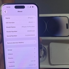 iphone 14 pro max 128gb sim freeの画像