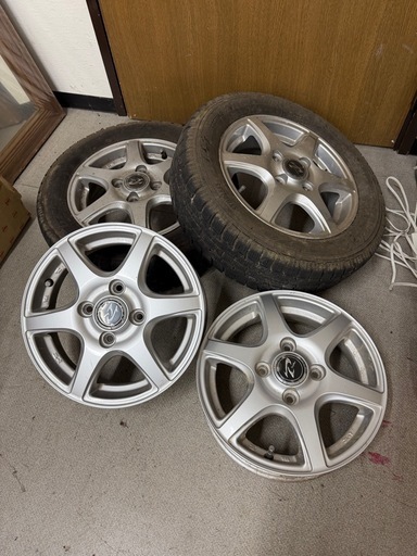 14インチ weds Treffer  4本セット