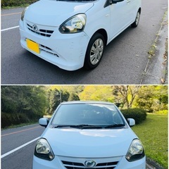 ダイハツ　ミライース　X グレード　平成23年　8.3万Km 車検令和8年7月まで　 エコアイドル・ドライブレコーダー　現状引き渡しの画像