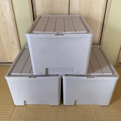 引き出しボックス衣装ケース (うどん) 川越富洲原の収納家具《収納