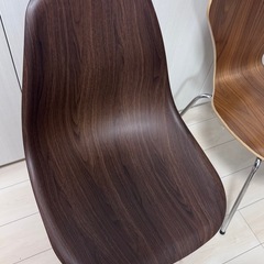 イームス風チェア　ブラウンの画像