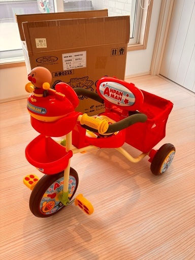 美品】【アンパンマン】デラックス2【三輪車】 (ひろ【プロフ必読