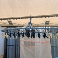 洗濯干しの画像