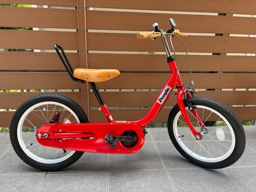 ケッターサイクルⅡ   16インチ　赤　キックバイク　自転車