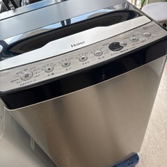 2024年　ハイアール　洗濯機　5.5kg シルバーの画像