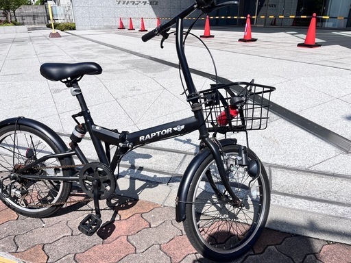 （受け渡し決定）中古折りたたみ自転車