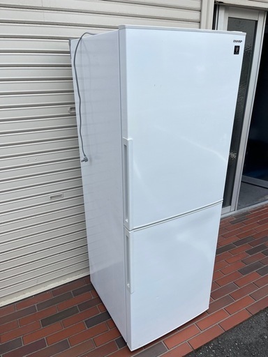 SHARP 大容量270L 2ドア プラズマクラスター付き 冷蔵庫
