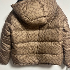 coach ダウンの画像