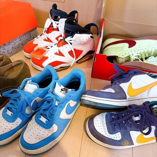 NIKEなど5足まとめ売り