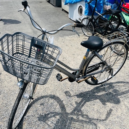 放【STANDARD TOWN BICYCLE】自転車 27インチ シルバー