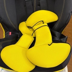 エールべべ　日本製チャイルドシート カーボンイエローの画像