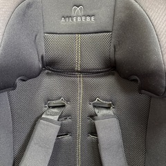 エールべべ　日本製チャイルドシート カーボンイエローの画像
