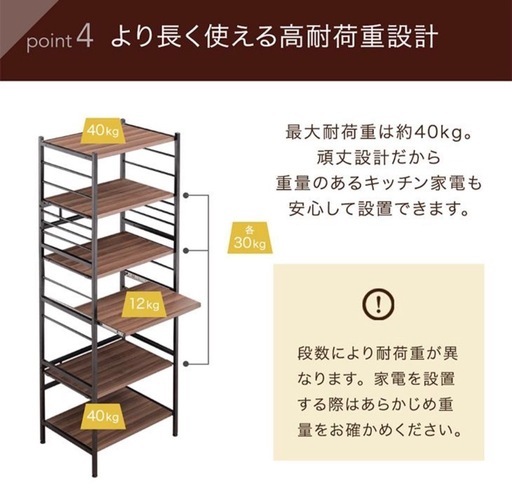レンジ台 幅60 おしゃれ レンジラック カップボード　食器棚　キッチン収納
