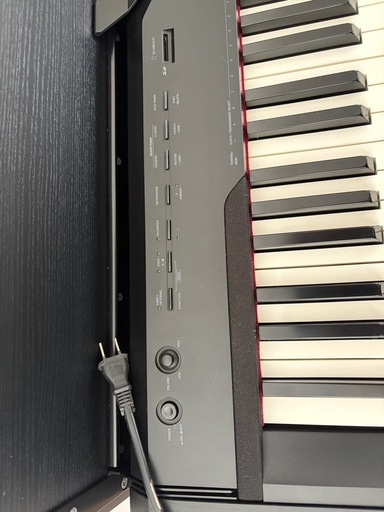 電子ピアノ　カシオ　プリヴィア　CASIO　PRIVIA　SAMPLING PX-830    ブラックウッド調仕上げ　動作確認済　鍵