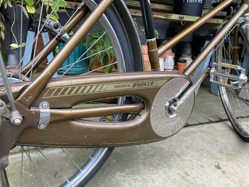 miyata worker ロッドブレーキ自転車　有名店販売車　発送不可　山口県 miyata worker ロッドブレーキ自転車有名店販売車発送不可山口県 (ポポ