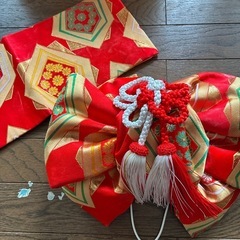 七五三作り帯、小物の画像