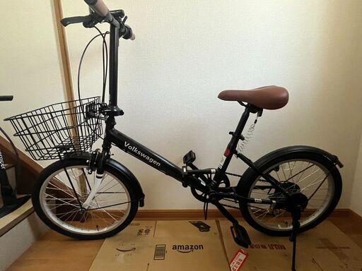 折りたたみ自転車 20インチ ミニベロ折りたたみ自転車 室内保管 美品