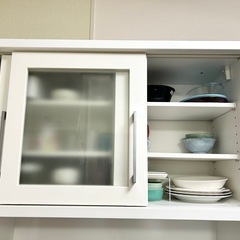ニトリ　食器棚の画像