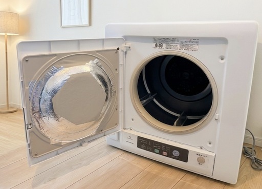 ☆ジモティー割引有☆　HITACHI/DE-N60WV/衣類乾燥機/2021 無料】日立 衣類乾燥機 6kg (DE-N60WV) ※動作確認済み・訳あり