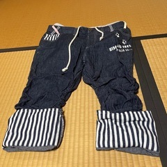 7分丈デニムの画像